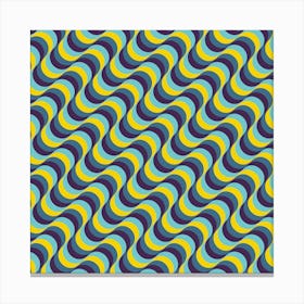 Colorful Retro Pattern 18 Canvas Print