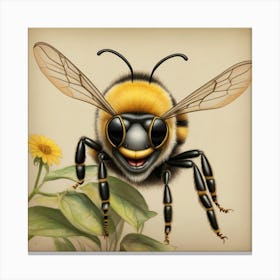 Bumblebee Canvas Print