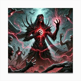 Overlord Tyrus Energy Siphon Canvas Print