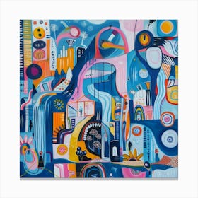 Cityscape 44 Canvas Print