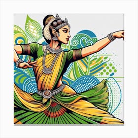 Apsara Canvas Print