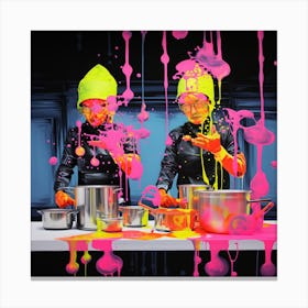 'The Cooks' Canvas Print