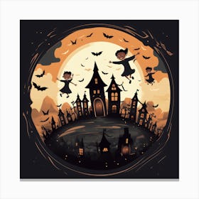 Halloween Night Canvas Print