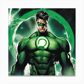 Green Lantern 4 Canvas Print