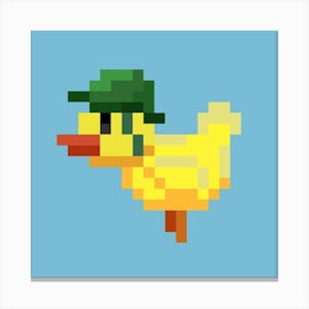 Army duck Canvas Print