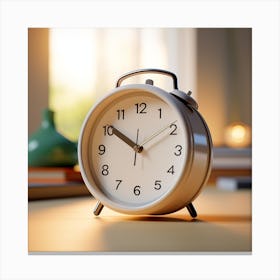 Alarm Clock Canvas Print