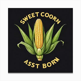 Sweetcorn As A Logo (42) Canvas Print