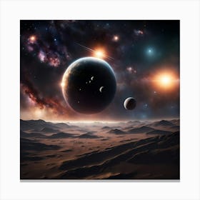 The Beautiful Cosmos Canvas Print