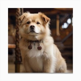 Dog From The Game Of Thrones Canvas Print