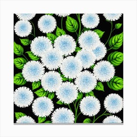 Chrysanthemums 18 Canvas Print