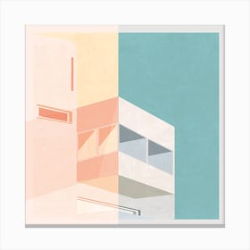 Apartment Living Canvas Print