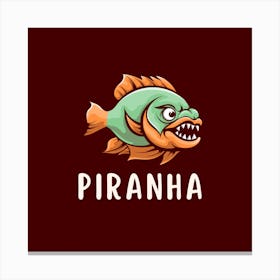 Piranha Canvas Print