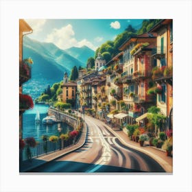 Lake Como 3 Canvas Print