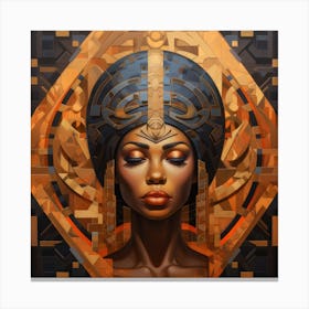 Egyptian Woman 4 Canvas Print