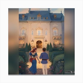 Cinderella Canvas Print