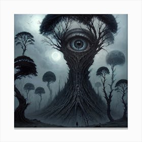 Eye Of The Forest 1 Canvas Print