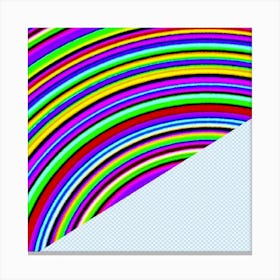 Rainbow Stripes 1 Stampe su tela