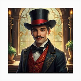 Majestic Magician Canvas Print