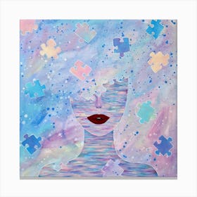 Jigsaw Puzzle Canvas Print