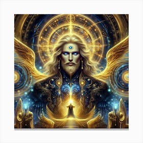 Cosmic Christ Canvas Print