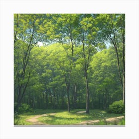 Beautiful Trees Canvas Print