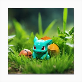 Pokemon 1 Canvas Print