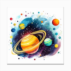 Outer Space 2 Canvas Print