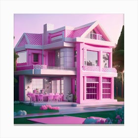 Barbie Dream House (490) Canvas Print