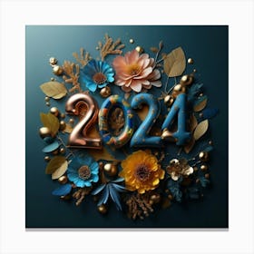 Gift form in the colors of the year 2024 Canvas Print