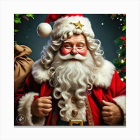 Santa Claus 1 Canvas Print