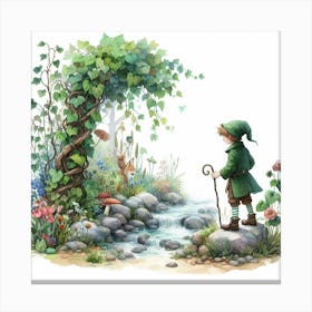 Jack and the Beanstalk 2 Canvas Print