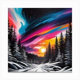 Aurora Borealis 67 Canvas Print