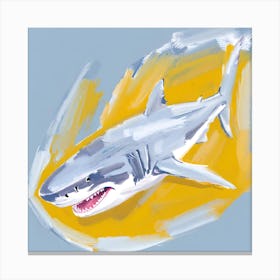 Great White Shark 04 Canvas Print