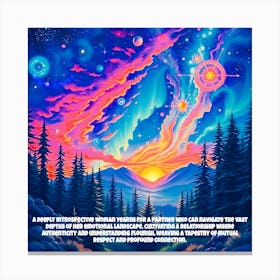 Profound connection Canvas Print