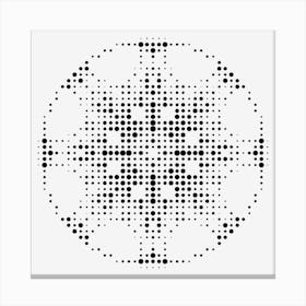 Dot Mandala 09 Canvas Print