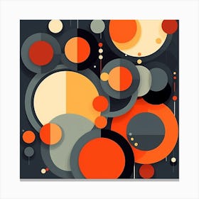 Abstract Circles Canvas Print