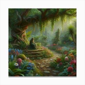 Fairy Garden 6 Canvas Print