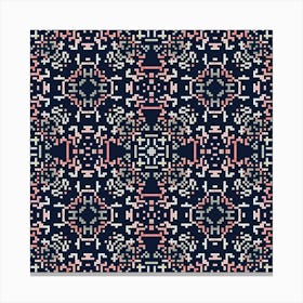 Abstract geometric pattern Canvas Print