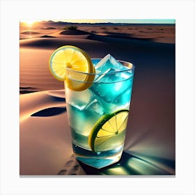 Drink In The Desert Canvas Print