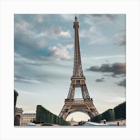 Eiffel Tower in Paris Canvas Print