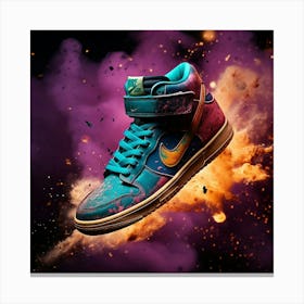 Nike Dunk High 5 Canvas Print