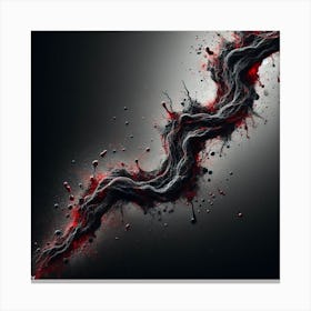 Toxic Blood Canvas Print