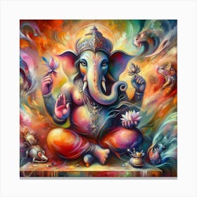 Ganesha 7 Canvas Print