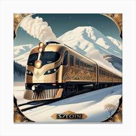 Train Canvas Print