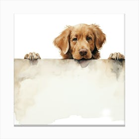 Golden Retriever 11 Canvas Print