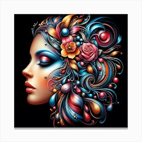 Psychedelic Art 15 Canvas Print