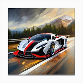 Mclaren Gt1 9 Canvas Print