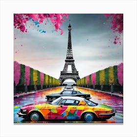 Paris Eiffel Tower 7 Canvas Print