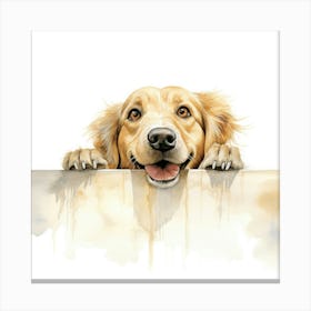 Retriever Golden 2 Canvas Print