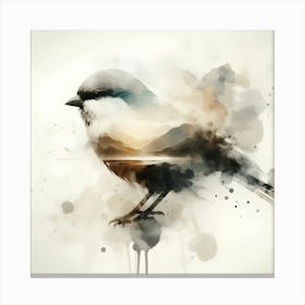 Bird In The Sky Canvas Print